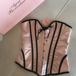NEW- Agent Provocateur corset top NWT